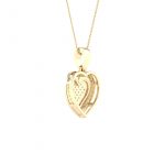 10K 0.15CT Diamond Pendant - Image 3