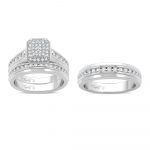 14K 1.42ct Diamond Trio Set - Image 2