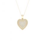 10K 0.50CT Diamond Pendant