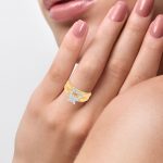14K 0.33ct Diamond Trio Set - Image 3