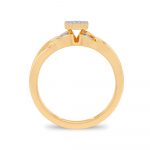 10K 0.08CT Diamond Ring - Image 3
