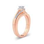 14K 0.25CT Diamond Bridal Ring - Image 2
