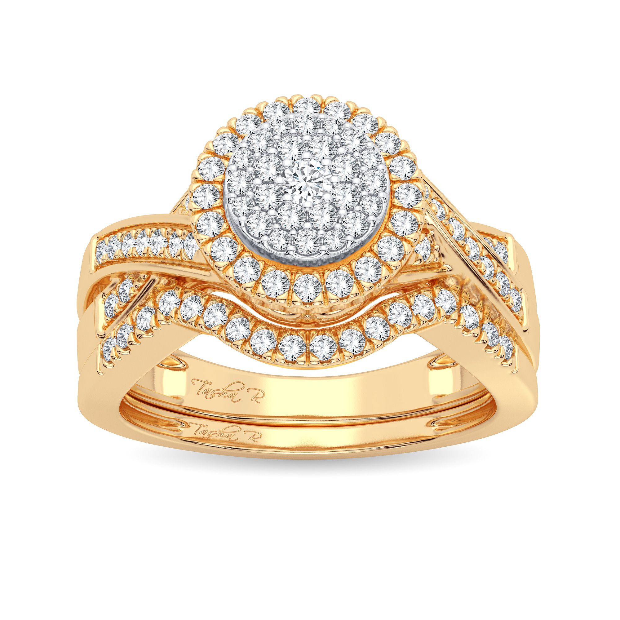 48594_1.jpg 14K 0.40CT DIAMOND BRIDAL RING - Image 1
