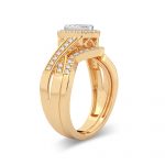 14K 0.40CT DIAMOND BRIDAL RING - Image 2