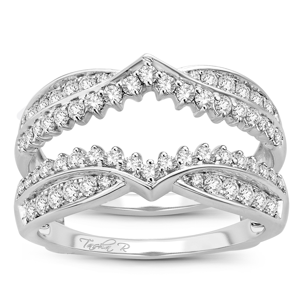 48856_1.jpg 14K 0.75CT Diamond RING GUARD - Image 1