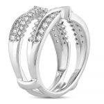 14K 0.75CT Diamond RING GUARD - Image 2