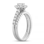 14K 1.00CT Diamond BRIDAL RING - Image 2