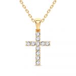14K 0.50CT Diamond Pendant
