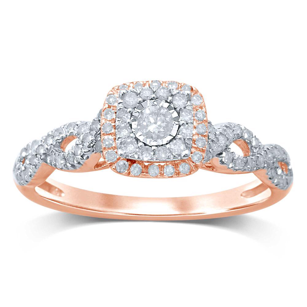 50189.jpg 14K 0.35CT Diamond RING - Image 1
