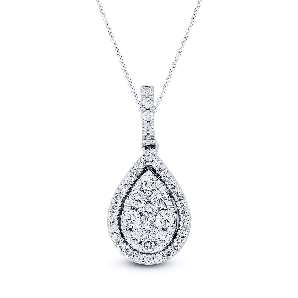 50483.jpg 14K 0.70ct Diamond Pendant - Image 1