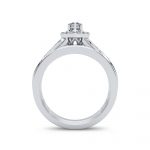 14K 0.54CT Diamond Bridal Ring - Image 3
