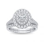14K 1.00CT Diamond Bridal Ring