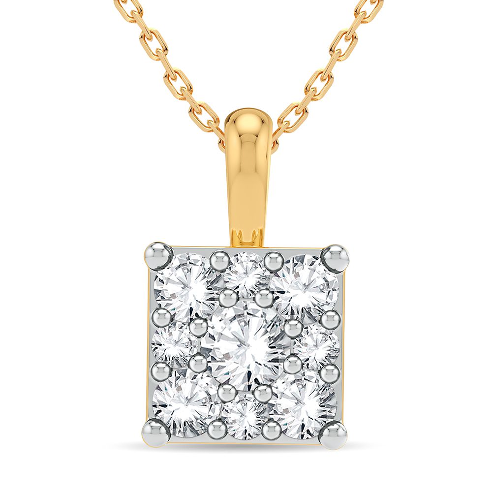 50954_1.jpg 14K 0.23CT Diamond Pendant - Image 1