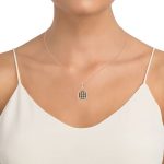 10K 0.32CT Diamond Pendant - Image 2