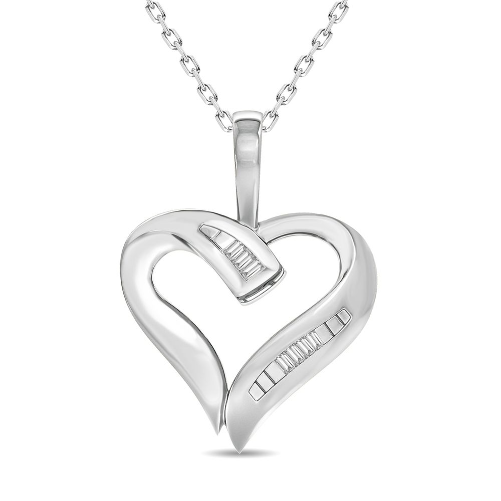 50970_1.jpg 10K 0.04CT Diamond Pendant - Image 1