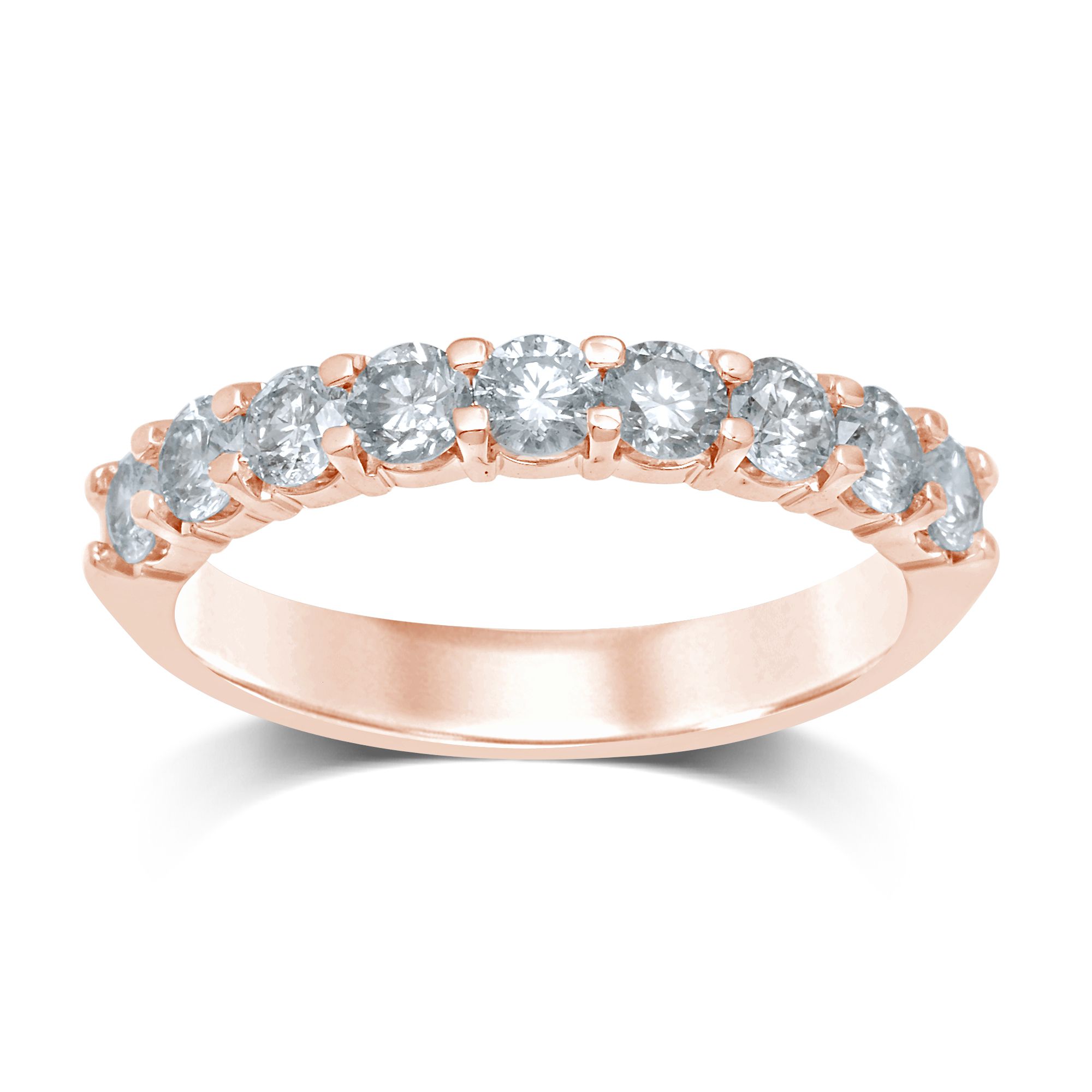 51009_1-6.jpg 14K 0.27Ct Diamond Ladies Band (9 Diamond Stones) - Image 1