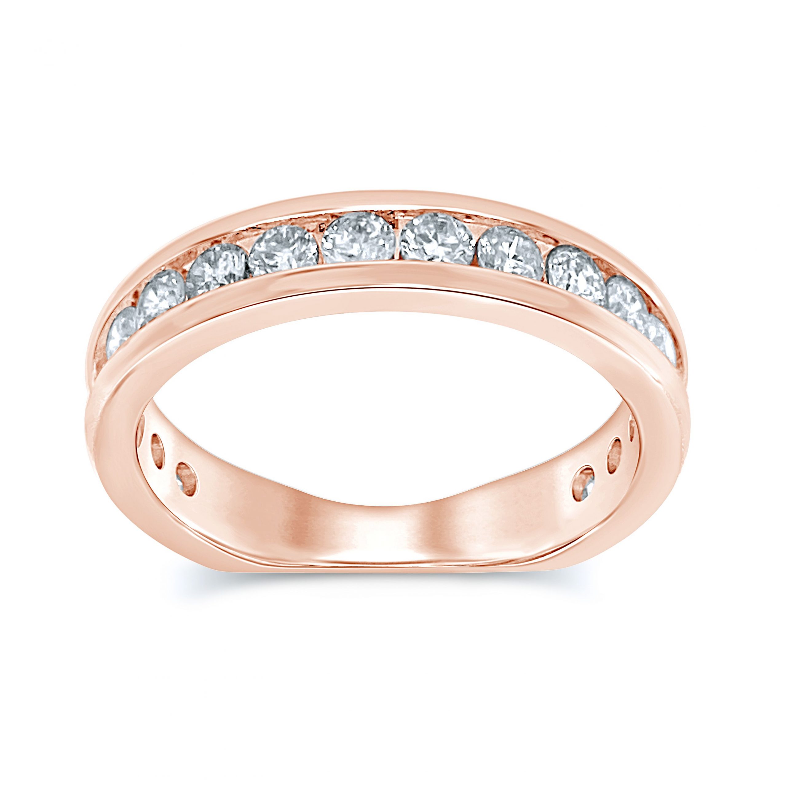 51033_1-2.jpg 14K 1.00CT Diamond Band (18 Diamond Stones) - Image 1