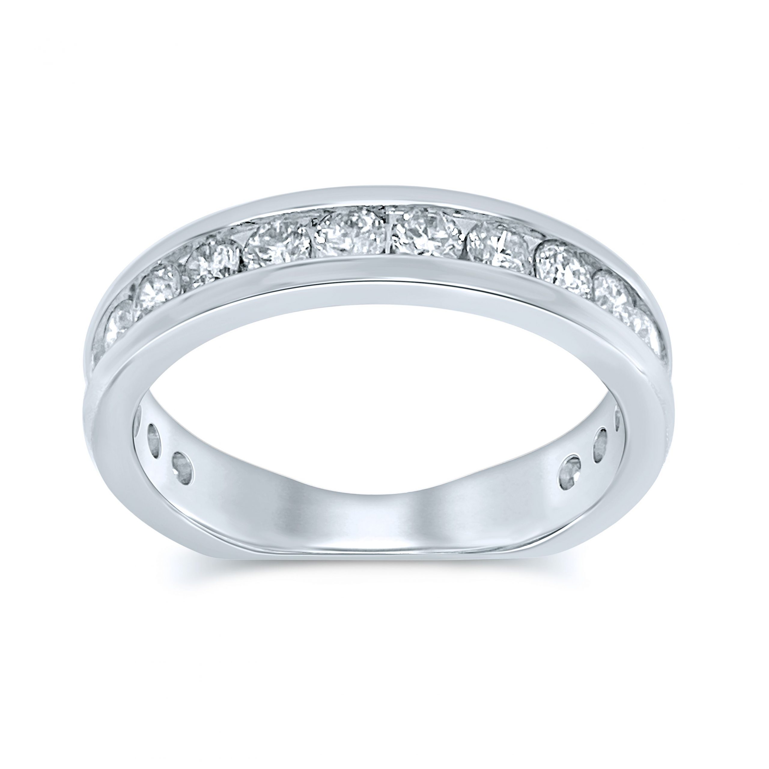 51082_1-2.jpg 14K 0.90CT Diamond Band (18 Diamond Stones) - Image 1