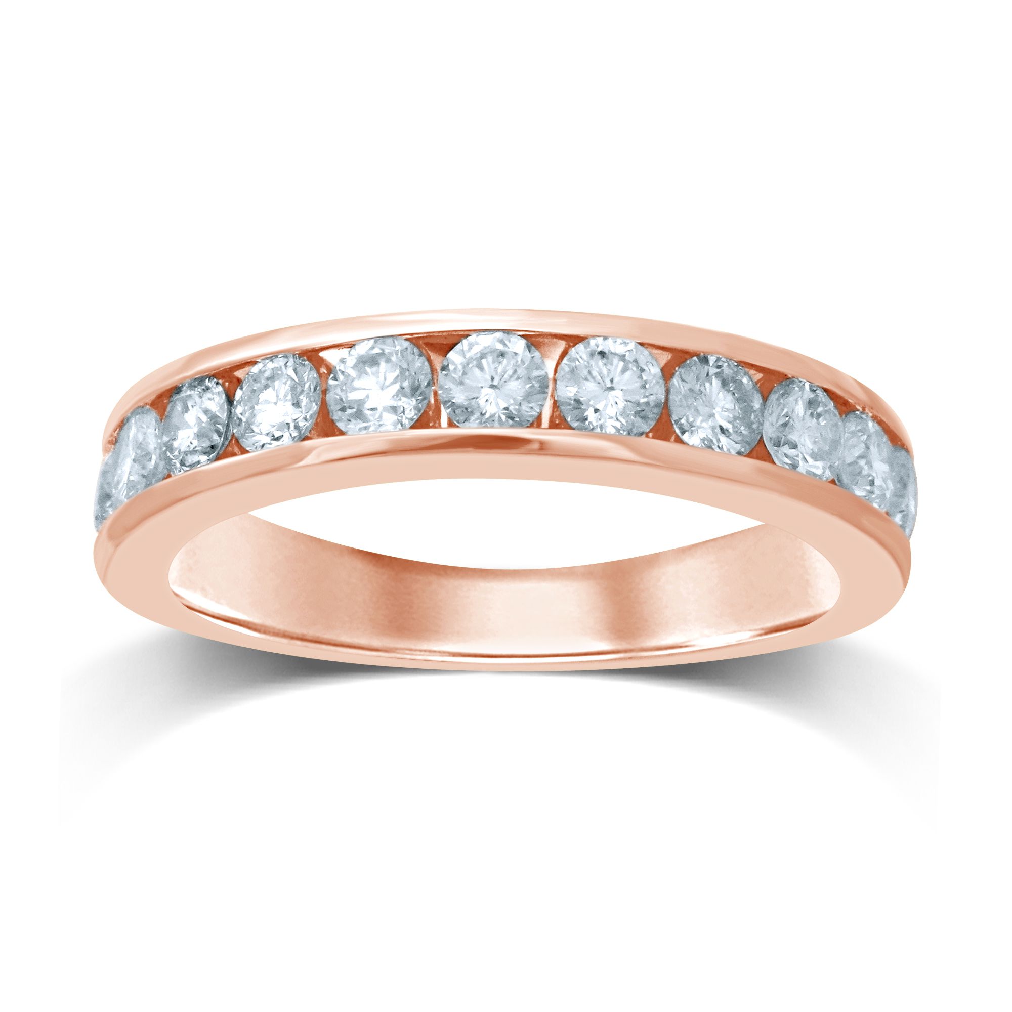 51102_1.jpg 14K 1.00CT Diamond Band (11 Diamond Stones) - Image 1