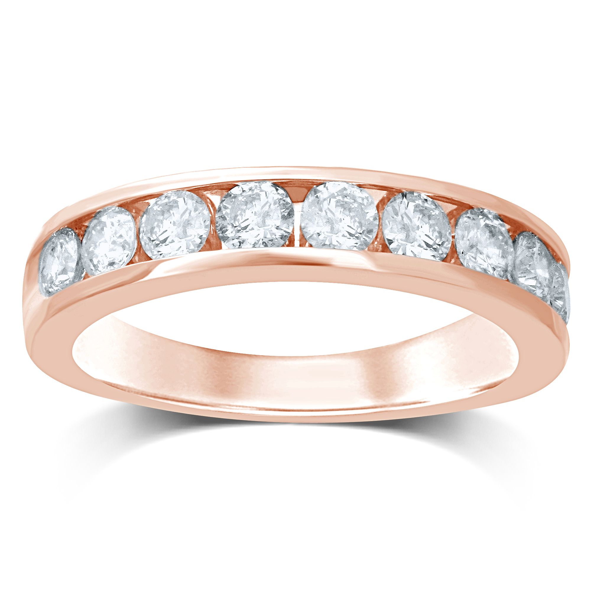 51103_1-5.jpg 14K 0.52CT Diamond Band (9 Diamond Stones) - Image 1