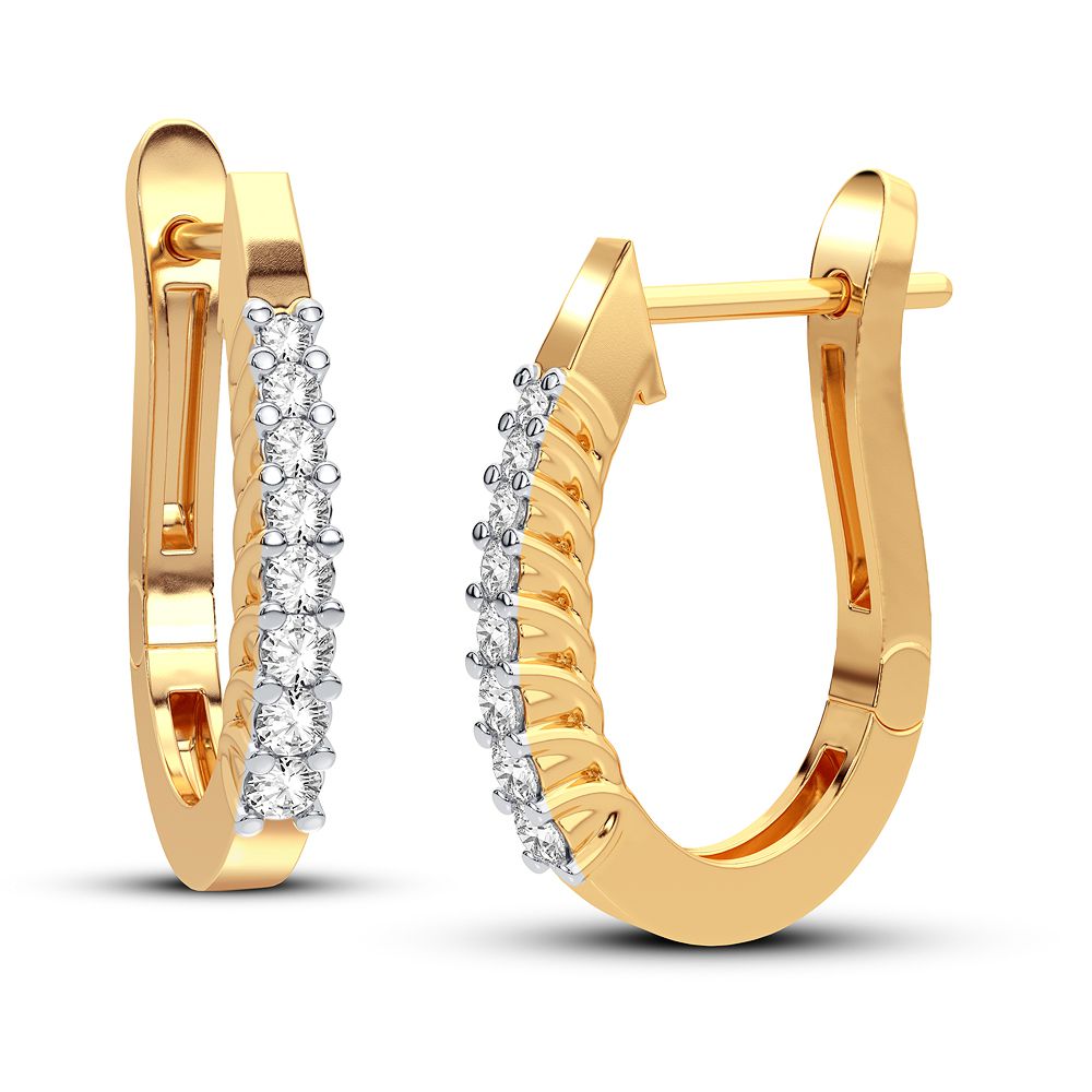 51141_1.jpg 10K 0.25CT Diamond Earring - Image 1