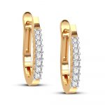 10K 0.25CT Diamond Earring - Image 2