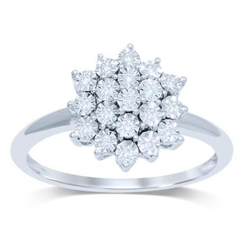 51166.jpg 14K 0.10CT Diamond RING - Image 1