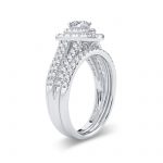 14K 1.00ct Diamond Bridal Ring - Image 2