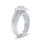 14K 1.00ct Diamond Bridal Ring - Image 2