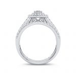 14K 1.00ct Diamond Bridal Ring - Image 3