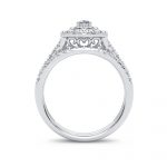 14K 1.00CT Diamond Bridal Ring - Image 3