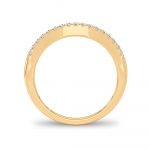 14K 0.17CT Diamond Ring - Image 3
