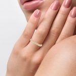 14K 0.17CT Diamond Ring - Image 4