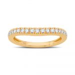 14K 0.33CT Diamond Band