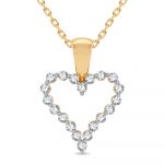 14K 0.25CT Diamond Pendant