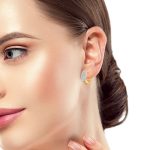 10K 0.25CT Diamond Earring - Image 3
