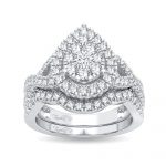 14K 1.00CT Diamond Bridal Ring