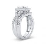 14K 1.00CT Diamond Bridal Ring - Image 2