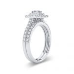 14K 1.00CT Diamond Bridal Ring - Image 2
