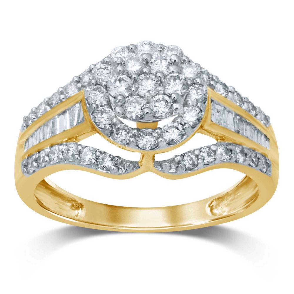 52132.jpg 14K 1.00CT Diamond RING - Image 1