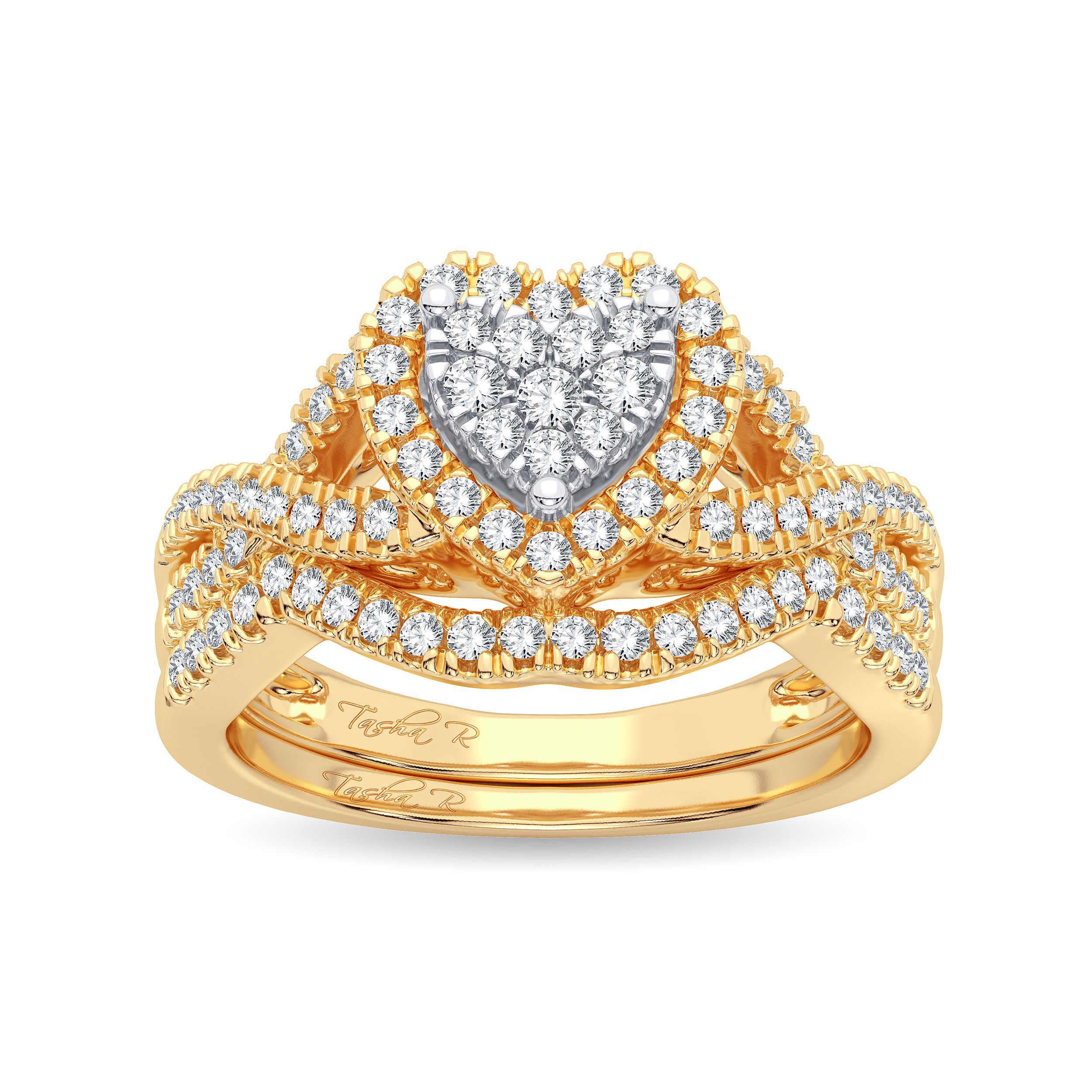 52139_1.jpg 14K 0.50ct Diamond Bridal Ring - Image 1