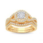 14K 0.50CT Diamond Bridal Ring