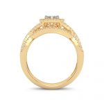 14K 0.50CT Diamond Bridal Ring - Image 3