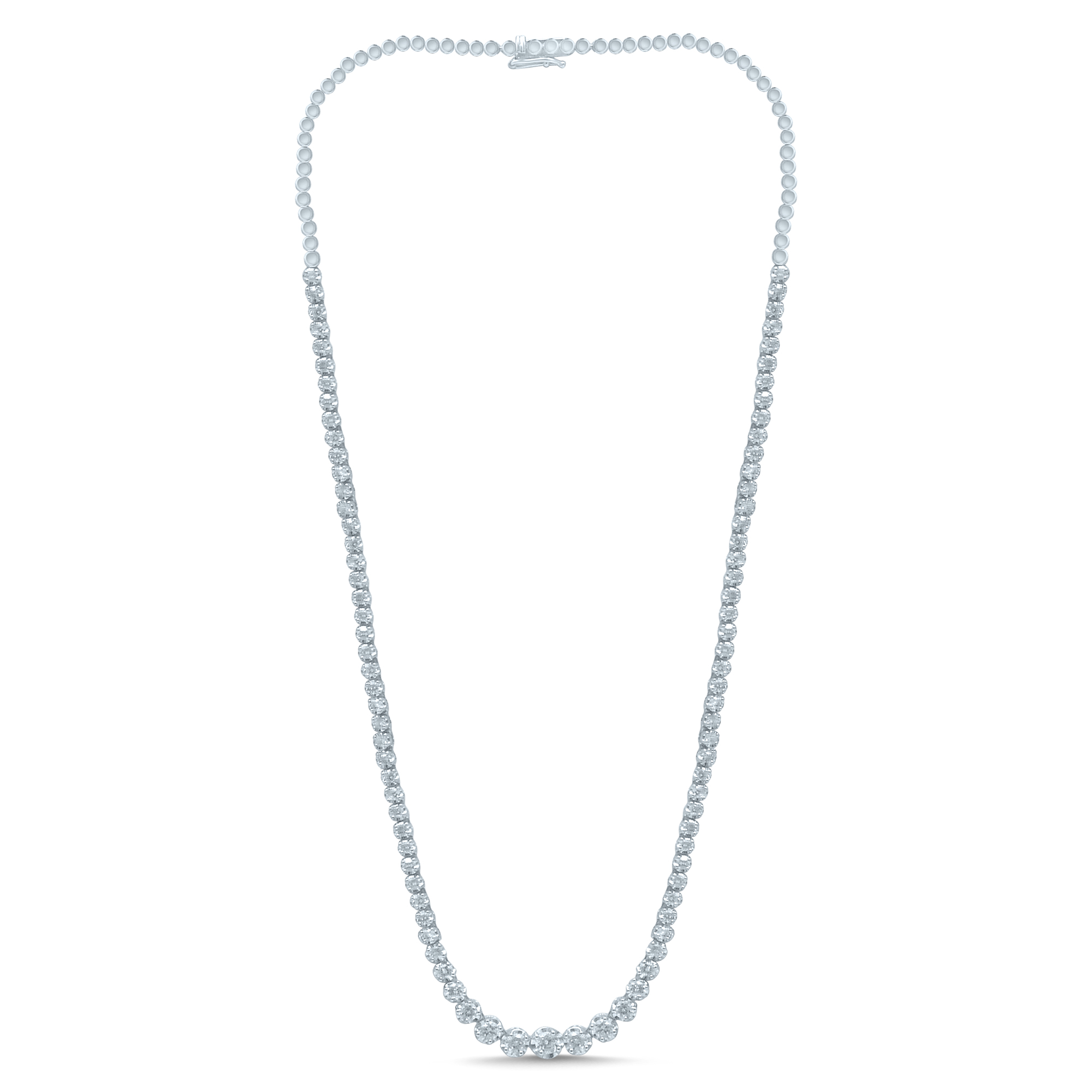 52190.jpg 14K 4.00CT Diamond NECKLACE - Image 1