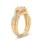 14K 0.50ct Diamond Bridal Ring - Image 2