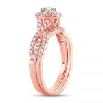 14K 0.75CT Diamond BRIDAL RING - Image 2