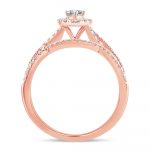 14K 0.75 Fancy Cut Bridal - Image 3