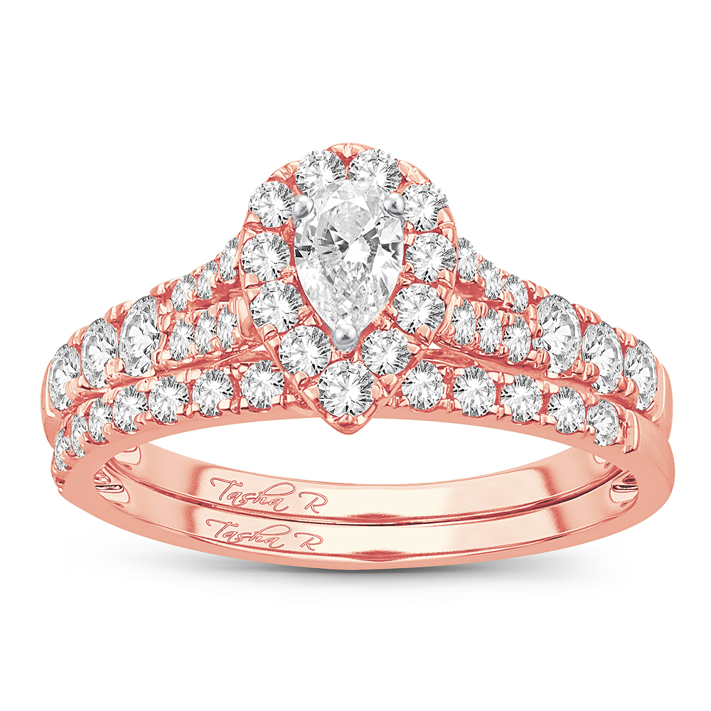 52529_1.jpg 14K 1.00CT Diamond BRIDAL RING - Image 1