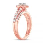14K 1.00CT Diamond BRIDAL RING - Image 2