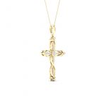 10K 0.10CT Diamond Pendant - Image 2